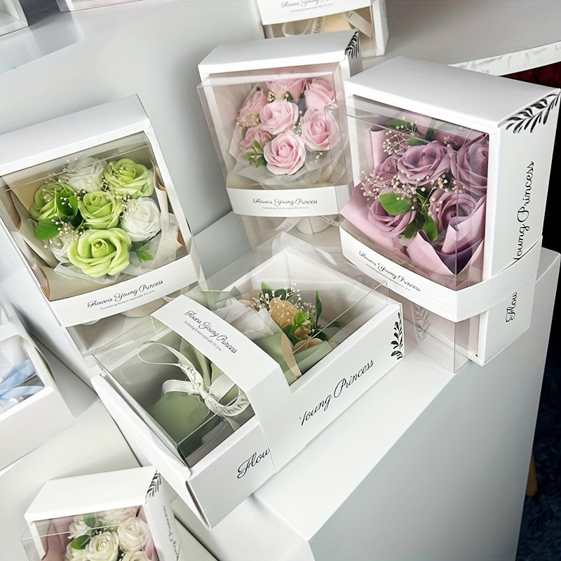 Simulation Flower Imitation Roses Perpetual Flower for Girlfriend Valentines Day Gift